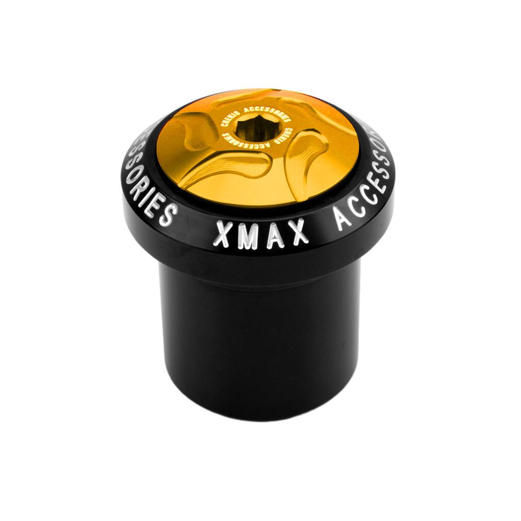 For Yamaha X-MAX 300 XMAX 300 XMAX300 Accessories Rear Axle Fork Cap Nut Cover Wheel Axle Slider Screw Decoration