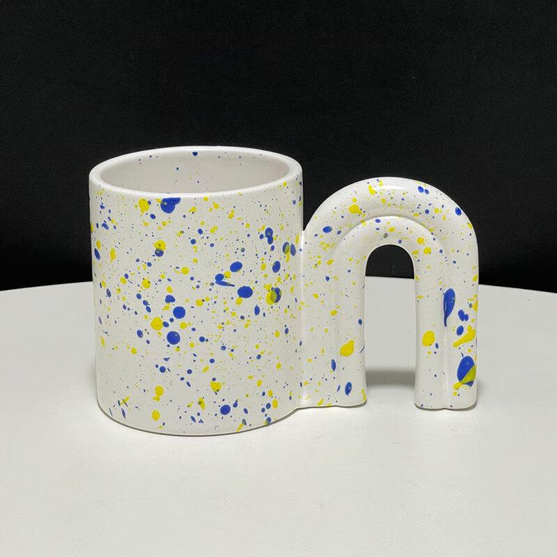 Creative Door Handle Ceramic Mug