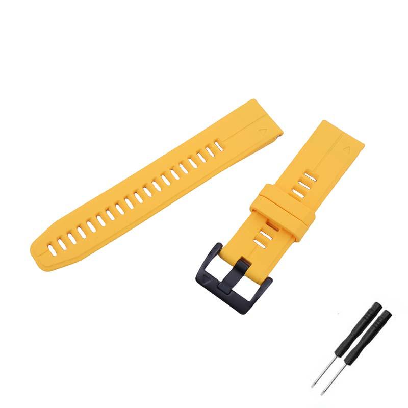 Silicone Quick Release Sport Strap for Garmin Fenix Series