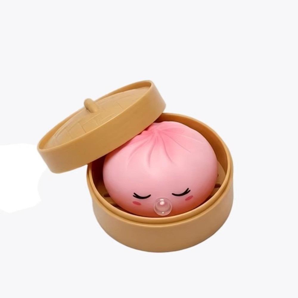 Stretchy Steamed Bun Squishy Toy Slow Rebound Steamed Bun Squeeze Toy Party Favors