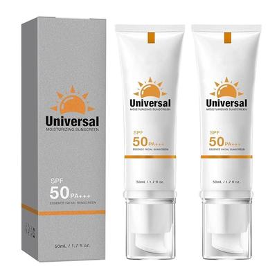 Przyciemniany krem przeciwsłoneczny do twarzy Uniwersalny krem przeciwsłoneczny SPF 50 PA+++ Protector Solar Con Color Tinted Sunsc, 1 sztuka