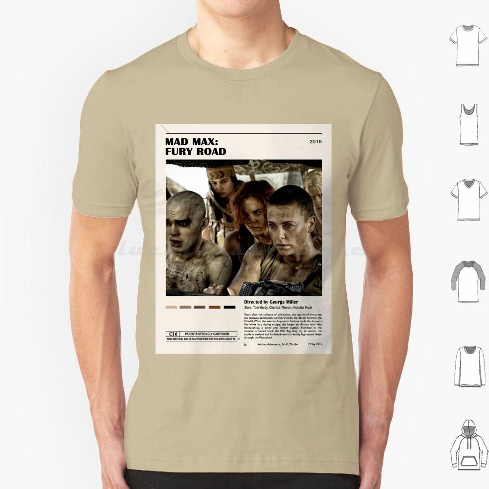 Movie Poster Design T Shirt 6xl Cotton Cool Tee Fury Road Mad Max Fury Road Movie Mad Max Fury Road Scene Mad Max Fury Road S