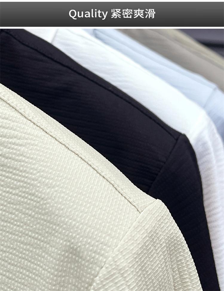 [Simple and neat, not flashy] Jinammonia high elasticity men's daily casual polo shirt