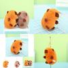 Cute Capybara Stuffed Animal Keychain Delightful And Quirky Plush Toy