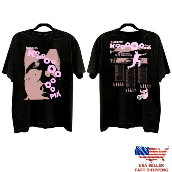 

Новая одежда Chromakopia мерч тура Tyler The Creator 2025 Футболка M