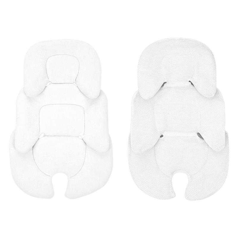 Baby Stroller Cushion Car  Insert Baby  Neck Support Pillow Mattress Breathable Mesh Liner Mat Pram Thermal