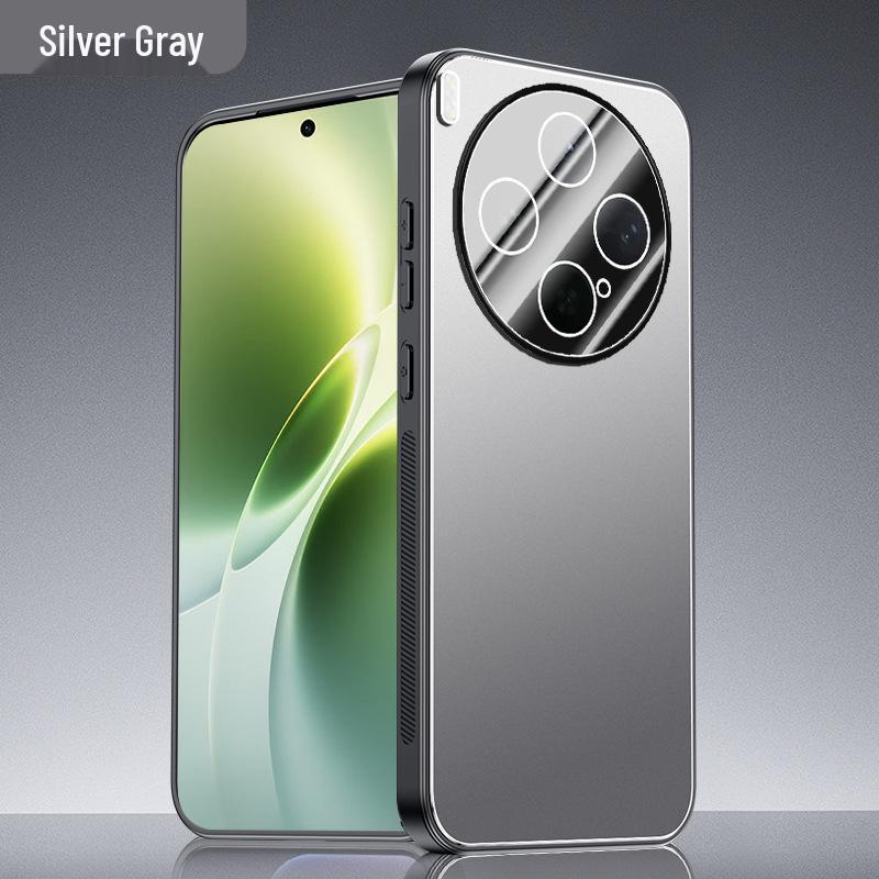 VIVO X300s Frosted Metal Phone Case with Built-in Lens for X200/S/Pro/Ultra/X100/X90