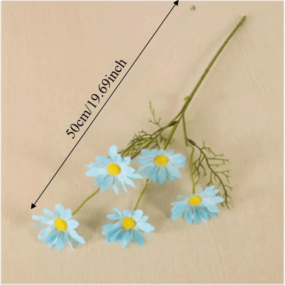 Long Branch Artificial Daisy Flowers Multi-color Imitation Chrysanthemum Flowers  Home Decor