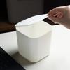 Trash Can Portable Large Capacity Mini Nordic Style Garbage Holder for Desktop