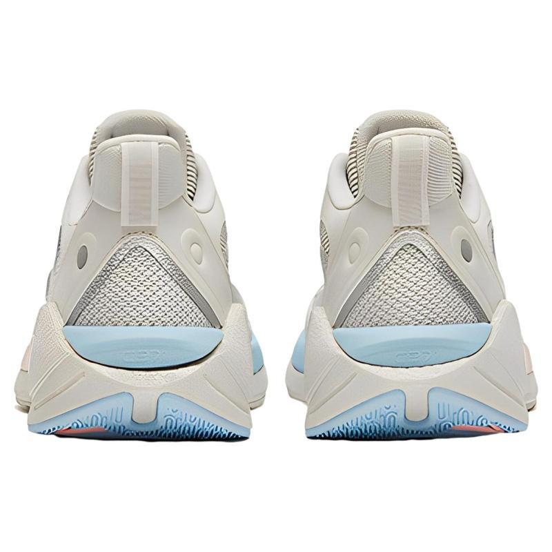 Anta C37 3.0 Slip Resistant, Abrasion Resistant, Breathable Low Top Running Shoes Men's Gray Blue Pink Sneakers 912315537-2