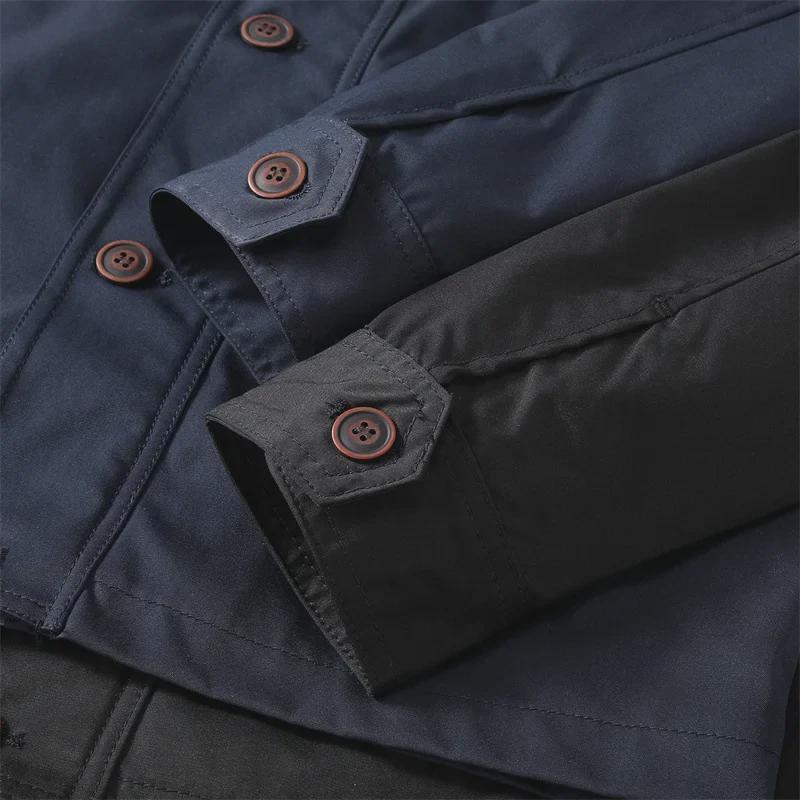Men's Autumn Double-Layer Lapel Jacket: Casual Business and Sportswear Trend