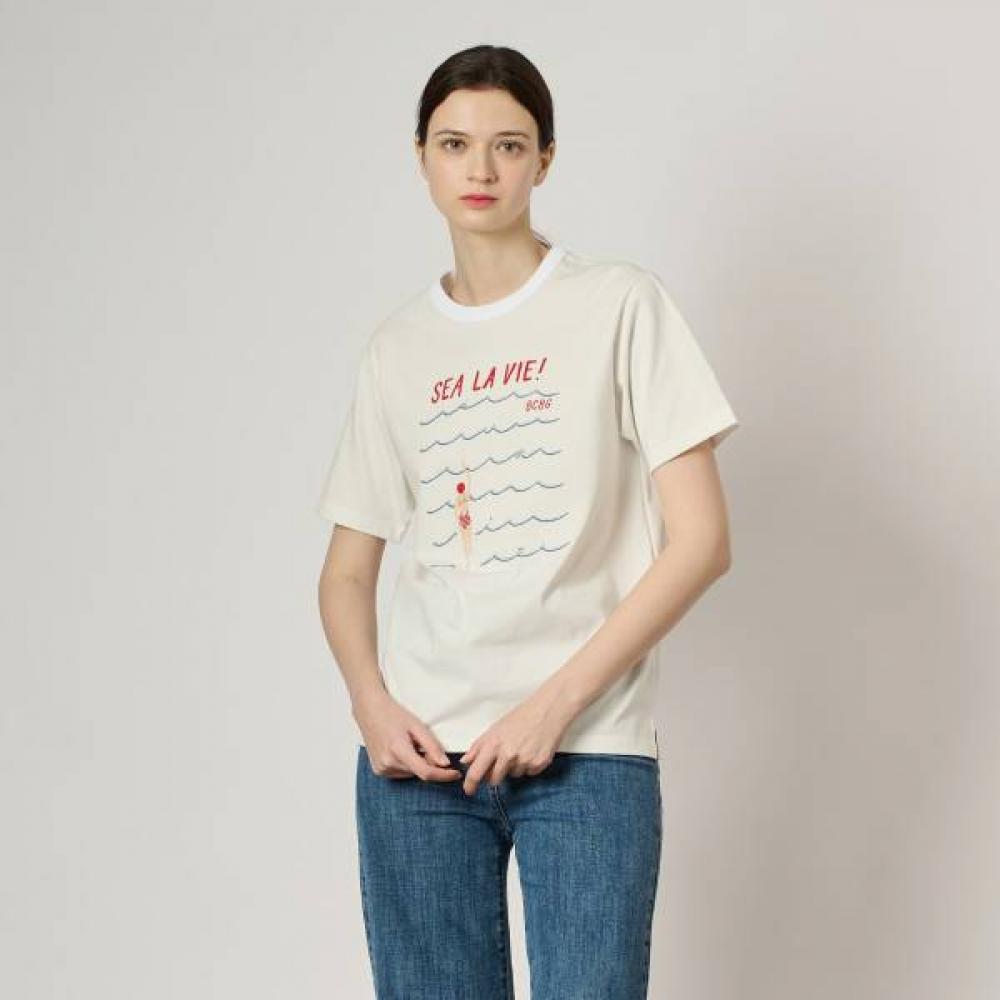 Bcbg One PoinT Half Sleeve T shirT B4m4x421 red 2477 5650₽