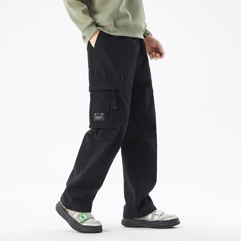 Paul Frank Men's Fleece-Lined Straight-Leg Cargo Pants