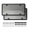 Tinted License Plate Protector 2 Pcs For US Canada Vehicles Anti-Speed Red Light Toll Camera Stopper Plate Photos License Cover License Plate Covers