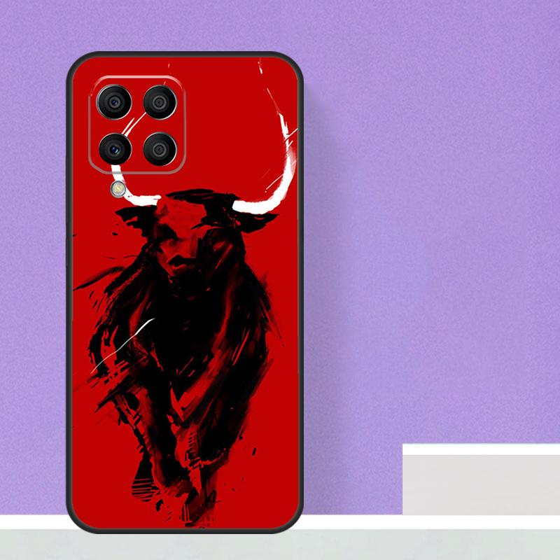 Bullfight Bull Fighter Case For Samsung Galaxy M21 M31 M15 M55 M56 M36 M16 M06 M13 M33 M53 M12 M32 M52 M14 M34 M54