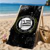 Toalla de Playa de Microfibra Estampada con el Escudo del Sturm Graz, Suave y Absorbente, Secado Rápido, Ideal para Viajes de Verano, Esencial para la Playa, Piscina