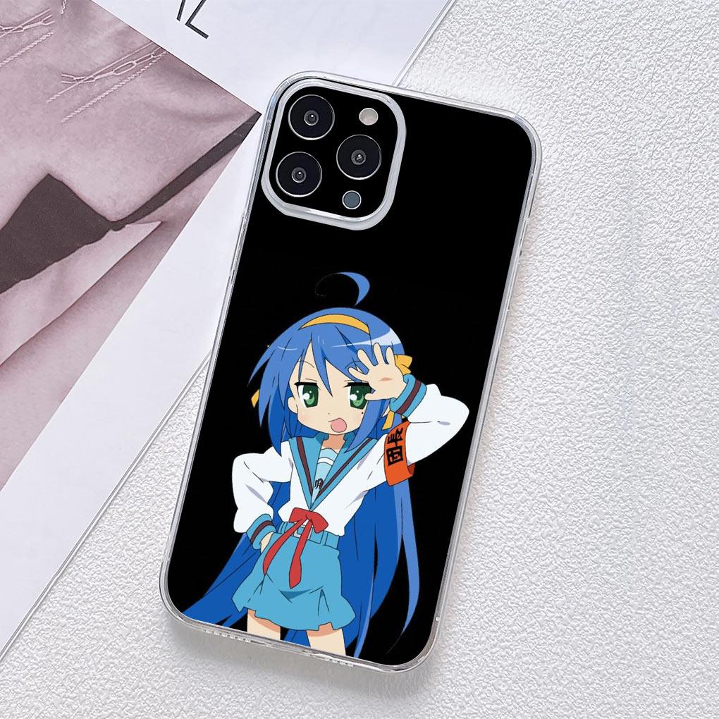 Lucky Star Izumi Konata girl Soft Cover for Samsung Galaxy A04 A14 A23 A34 A54 M23 M33 M52 M53 M30S M31 M51 M21 Phone Case