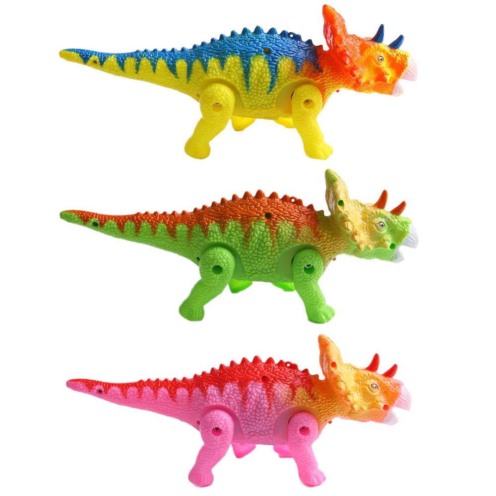 Elektronischer Dinosaurier mit Licht und Ton, elektrischer Lauf, Licht, Stimmleine, Dinosaurier für Kinder, Spielzeug