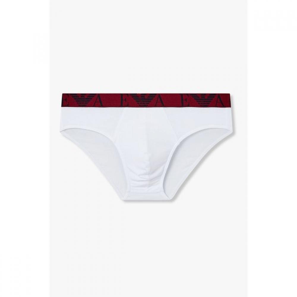 Emporio Armani Мужские хлопковые плавки с большим логотипом 0815311308 M(100)