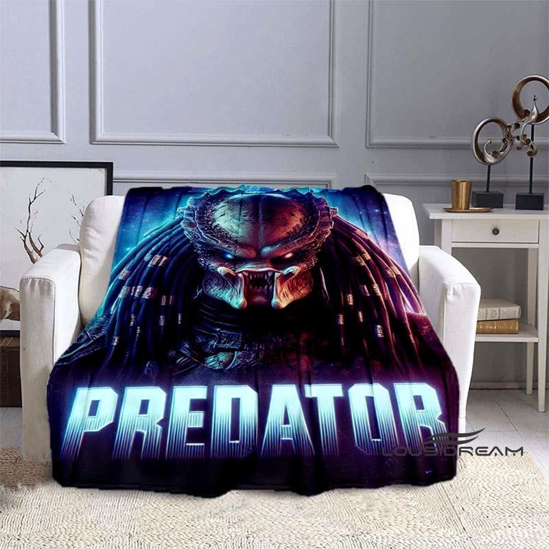 Alien Vs. Predator Printed Blanket Warm and Beautiful Flannel Soft and Comfortable Home Travel Bed Blanket Birthday Gift