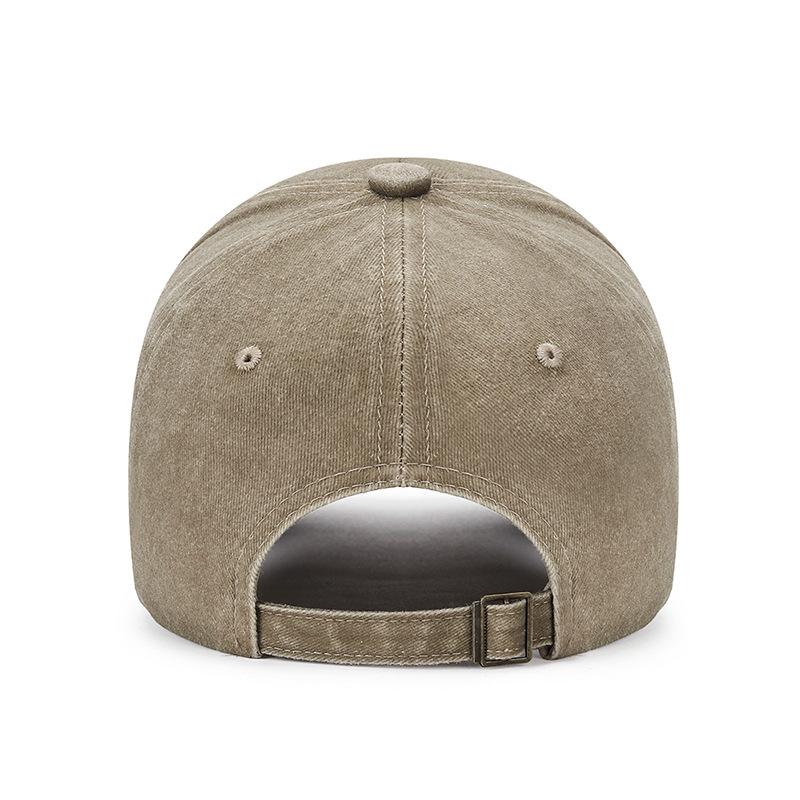 Zerrissene Hüte Damen Retro Herren Baseballkappen Gewaschene Beschichtung Gealterte Baseballkappen Frühling und Herbst Freizeit Sonnenhüte