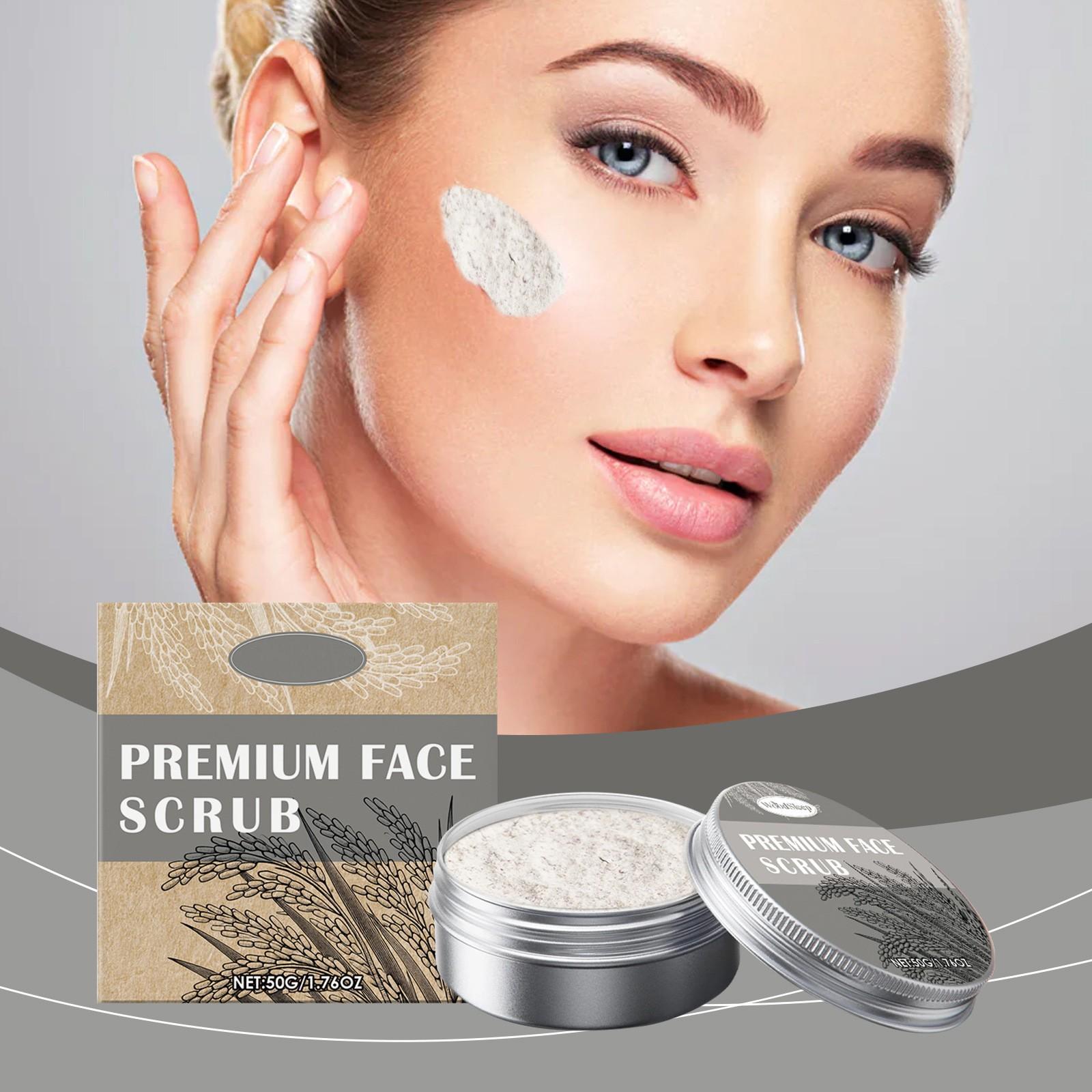 

Скраб для лица Очищение лица Отшелушивание Выравнивает тон кожи Мягкие ингредиенты Осветляет кожу