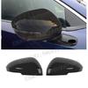 Carbon Fiber Look ABS Side Rearview Mirror Cover Trim For 2025-2026 Nissan Kicks
