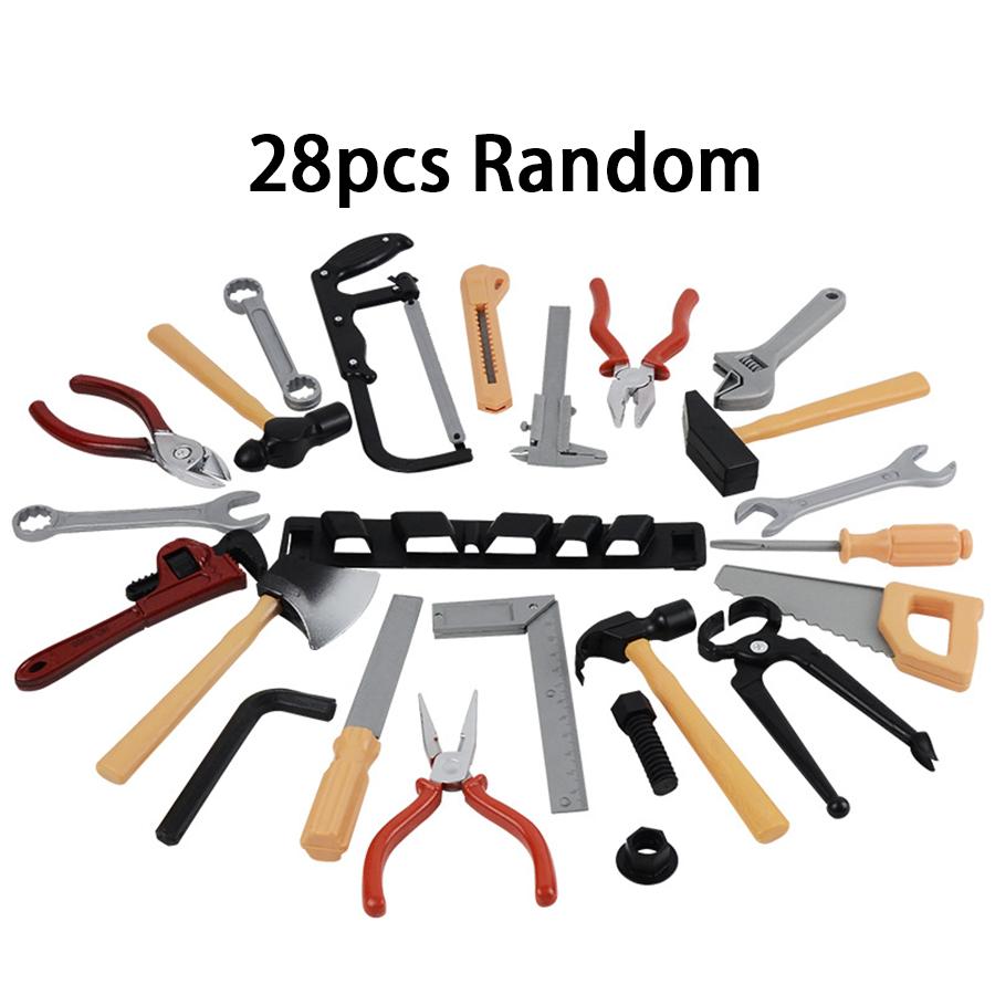 14/28pcs Mini Simulated Repair Tool Engineering Repair Disassembly Supplies Interactive Game for Party Birthday Gift XJM
