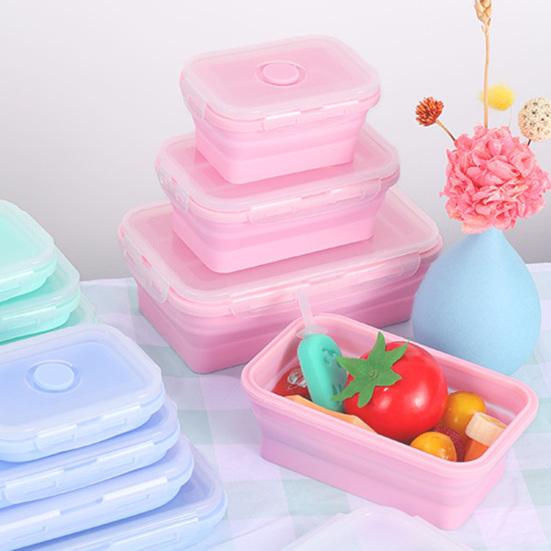 

3 шт./компл., 350/500/800 мл, квадратные контейнеры для пищевых продуктов, герметичные, прочные, для пикника, обеда, бенто, коробки для хранения в холодильнике