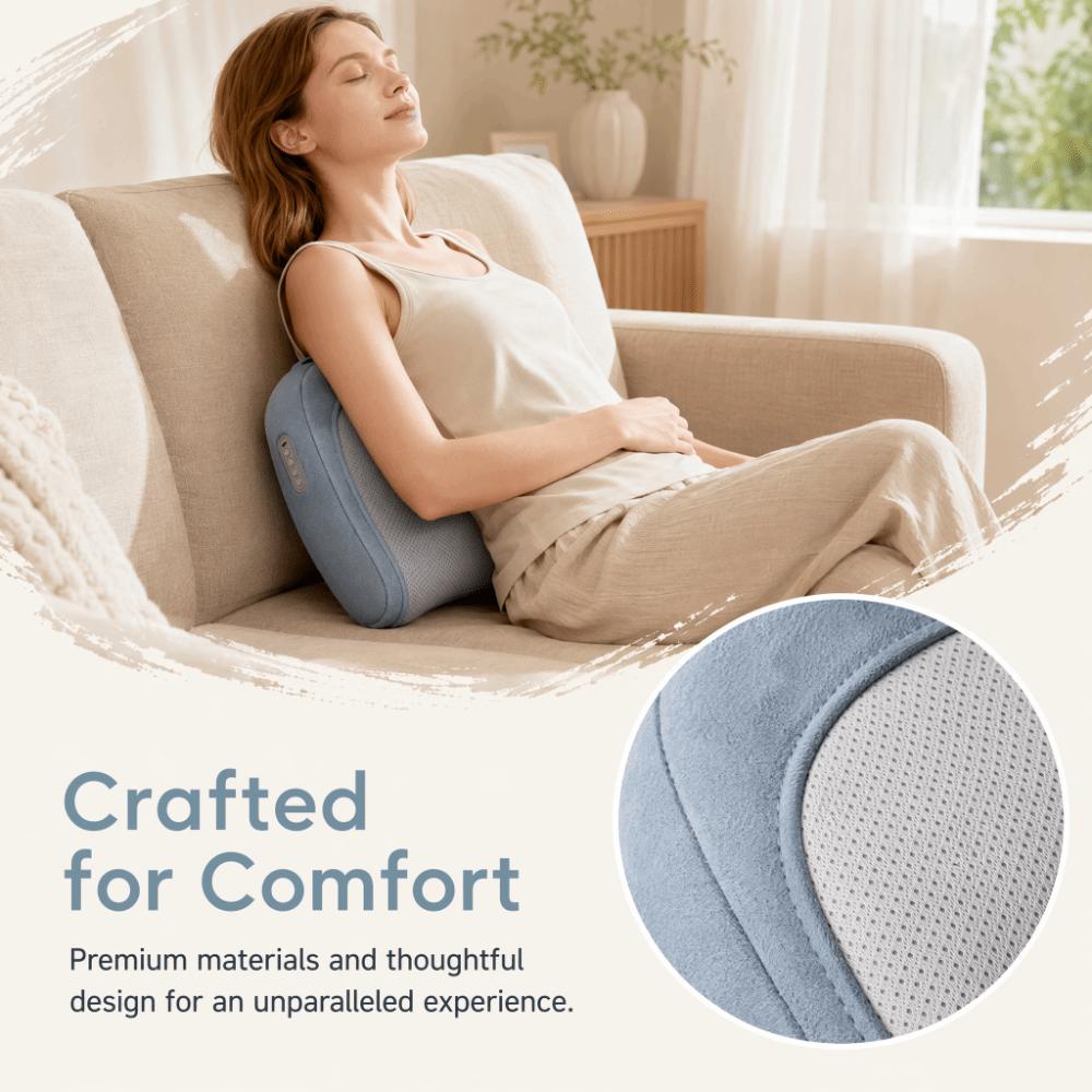 Kneading Function Massage Backrest Pillow Multi-Functional Full Body Massager Home Office
