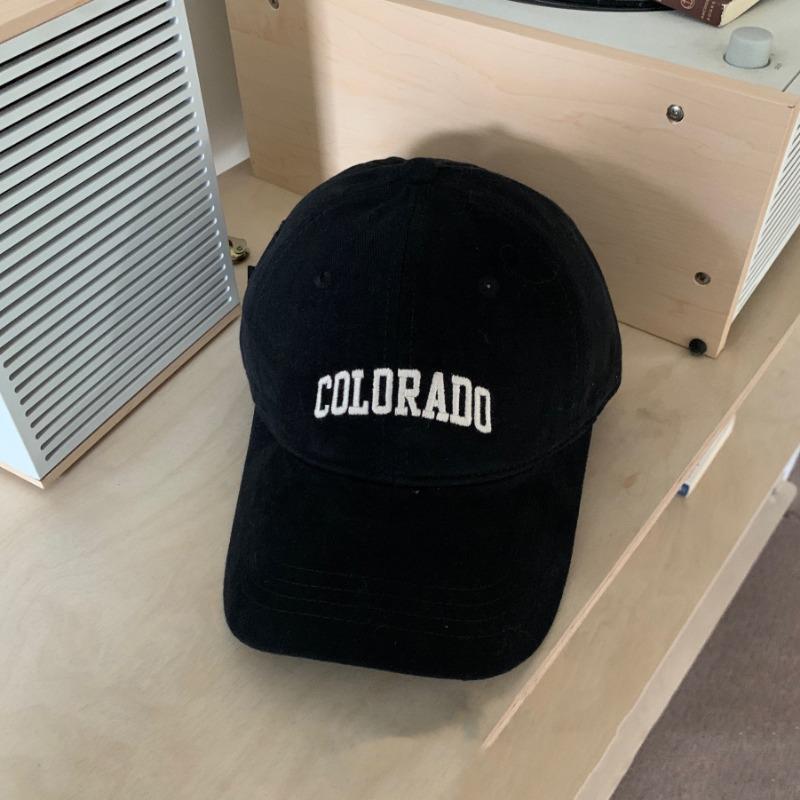 

Hat Female peaked cap Deepened and widened face Small soft top baseball cap Men s versatile letter embroidered sun hat (53-58cm) Regular head circumference/adjustable