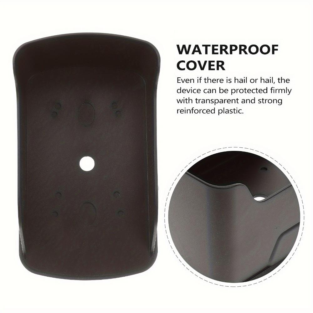 1 Pc Doorbell Waterproof Cover Outdoor Wireless Attendance Video Rainproof Case Outdoors Wired Weatherproof Protection Case Plastic