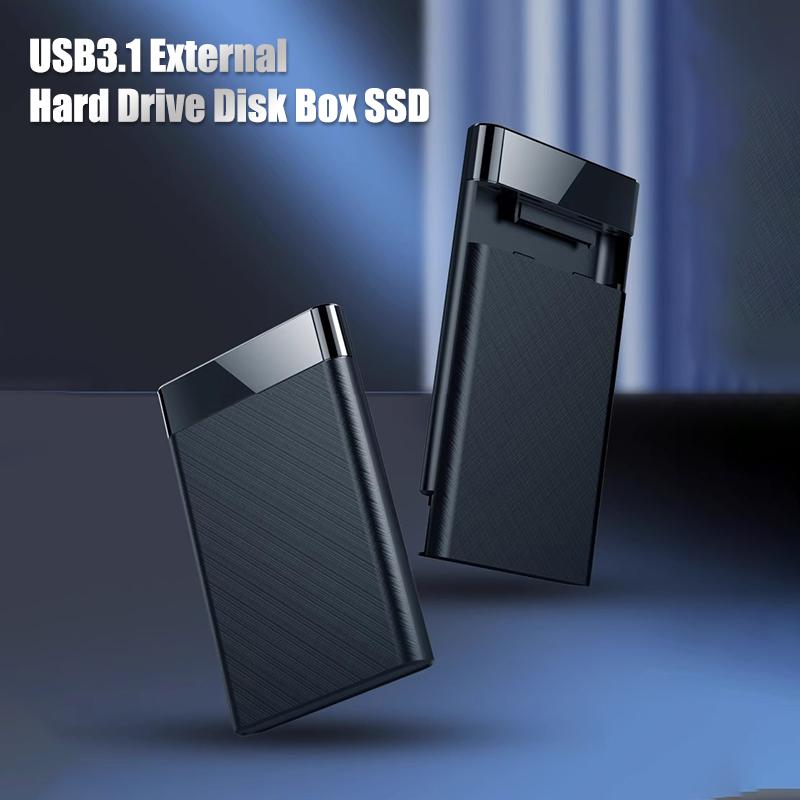 2,5-calowa obudowa na dysk twardy USB 3.1/2.0 Type C, obudowa na dysk SSD SATA, obudowa na zewnętrzny dysk twardy SSD lub HDD do notebooka