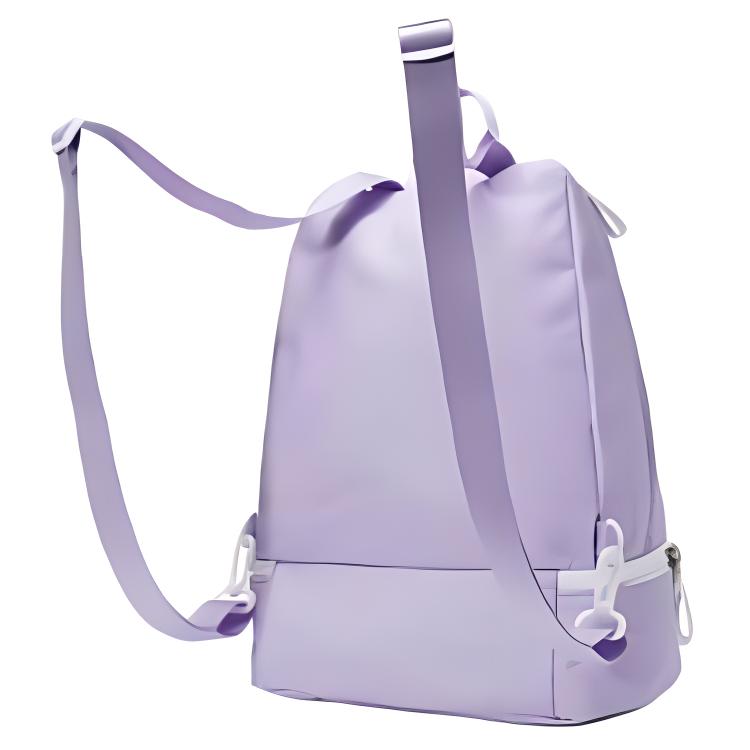 Skechers Travel Casual Zipper Closure Fabric Backpack Women Backpack Light-Snow-Blue P224K016-00EW