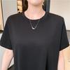 Vestito lungo estivo da donna taglie forti, temperamento irregolare, abiti larghi con cuciture