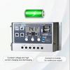 12V/24V 10A/20A/30A/40A/50A High Definition LCD Digital Display Bluetooth Solar Charge Controller  Repair PWM Solar Controller