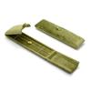 Double Opening Grass Green Velvet Jewelry Box For Rings Earrings Necklaces Bracelets And Bangles Elegant Jewelry Packaging Storage Solution