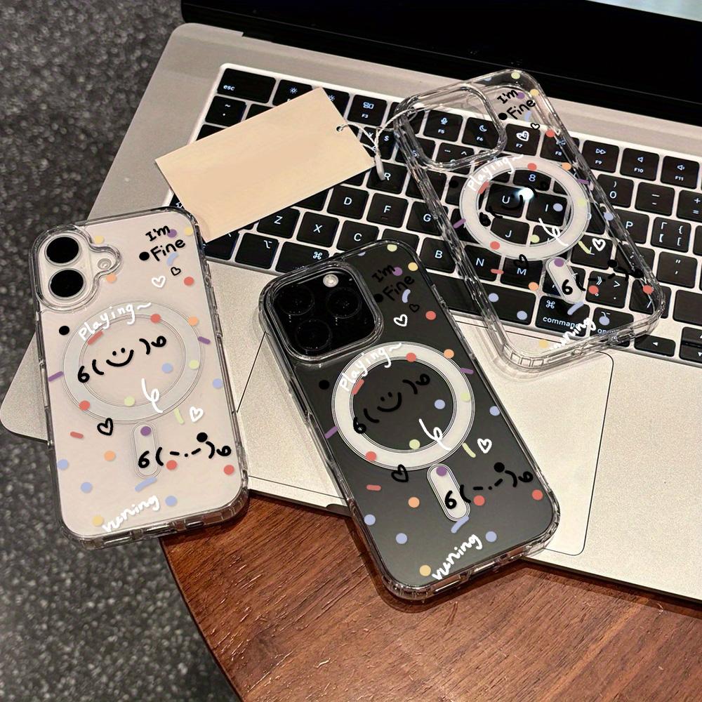 Magnetisk telefondeksel for iPhone 11 12 13 iPhone 13 14 15 Pro 15 16 Pro Max Samsung A15 A16 A25 A26 A55 A56 S25 S24 S22 S23 Ultra S25 Edge