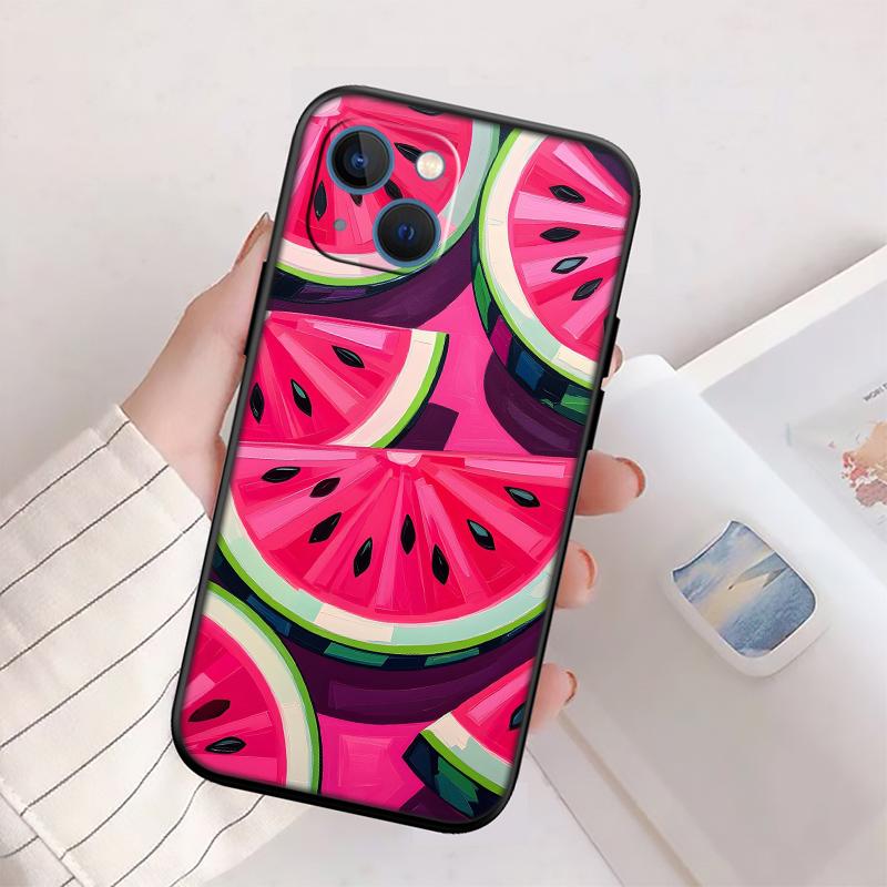 

BH12 Cartoon Fruit Watermelon Case for Motorola Edge 60 60s 70 G86 G56 G54 E14 G04S G45 G54 G64 S30 S50 X30 X40 X50 Pro Power Motorola Moto S30 Pro