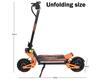 Monopattino Elettrico X5 6000W60V40AH con Doppia Sospensione Ammortizzata Velocità Massima 95KM/H 11 Pollici Off-road
