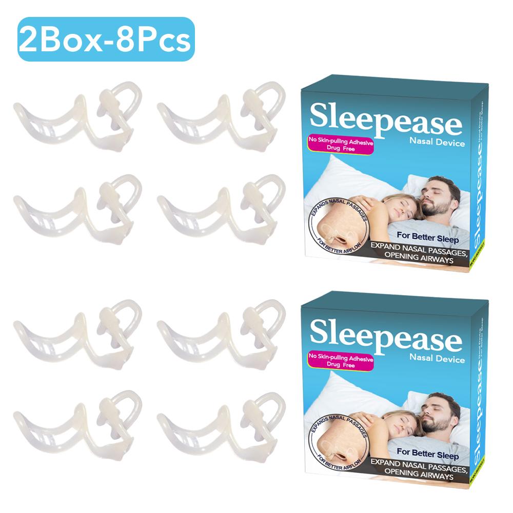Pince-nez en silicone Dispositif anti-ronflement Améliorer la respiration Aide à mieux dormir Prévenir le ronflement Respiration facile Dilatateur nasal