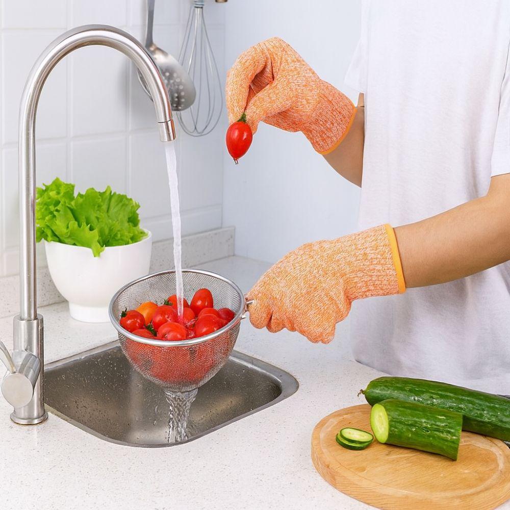 5 Level Anti-cut Gloves Wear-Resistant Protective Gloves Safety Work Gloves Food Processing