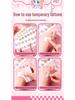 Iridescent Nail Stickers Gift Set: Cute Manicure Toy for Kids