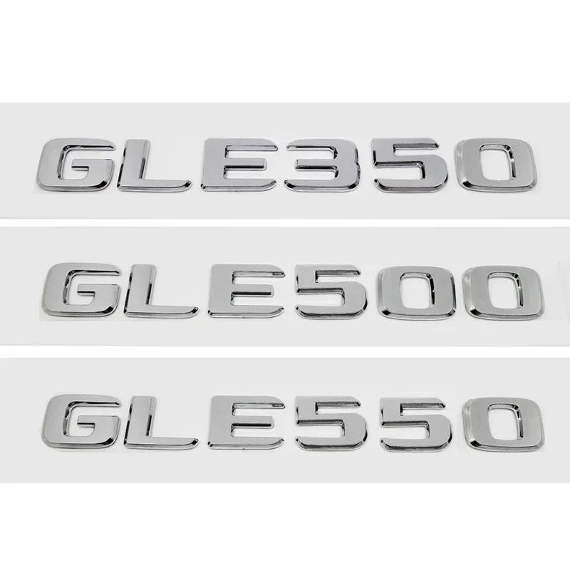 ABS 3D Letter Trunk Emblem Car Rear Tail Decal Badge for Mercedes Benz GLE53 GLE63 GLE300 GLE320 GLE350 GLE500 GLE550