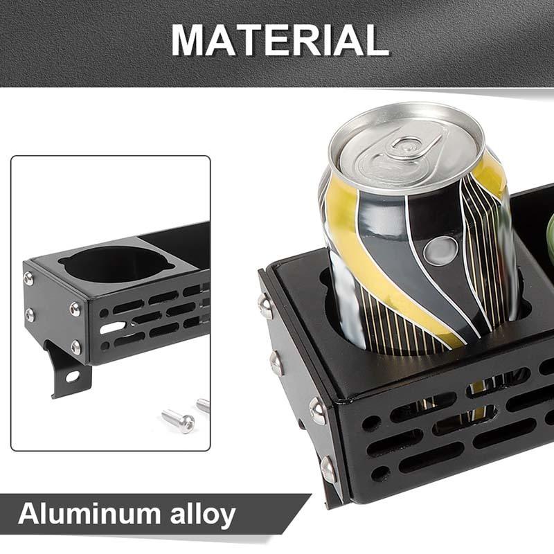 Copilot Armrest Handle Storage Box Organizer Container Aluminum Alloy Accessories Fit for Suzuki Jimny 2019 Up Car Accessories