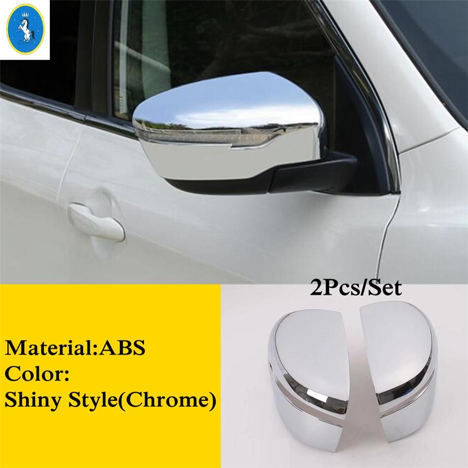 Rearview Mirror Decoration Shell Cover Trim Fit For Nissan Serena 2016 -  Car Shiny / Carbon Fiber Look Exterior Accessories