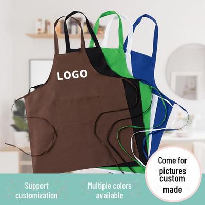 Grembiule Pubblicitario con Logo Personalizzato Stampato - Regalo Promozionale, Semplice Monocolore da Vita da Lavoro.