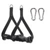 1 Pair Fitness Equipment Pullup Handle Attachments Grip Handle Attachments for Pull Up Bar, Resistance Bands, Barbells