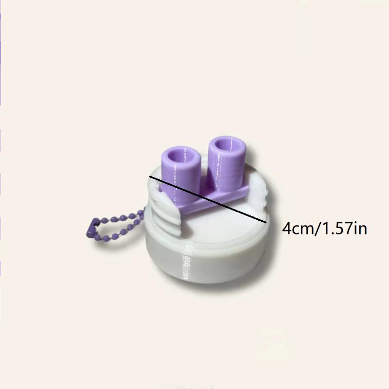 1Pcs Folding Herbal Inhalant Inhaler Cap Mini Essential Oil Perfume Inhaler Dispenser Bottle Thai Traditional Nasal Can Inhaler