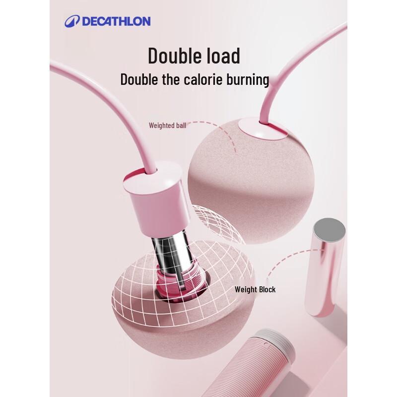 Decathlon Counting Jump Rope for Fitness and Weight Loss
